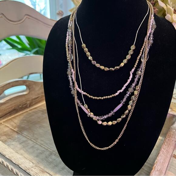 Ashley Cooper Multi Strand Necklace NEW - Picture 2 of 7